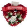 Christmas grave flowers