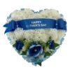 Artificial father's Day grave flowers